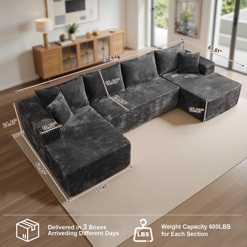 U Shape Cloud Couch 11
