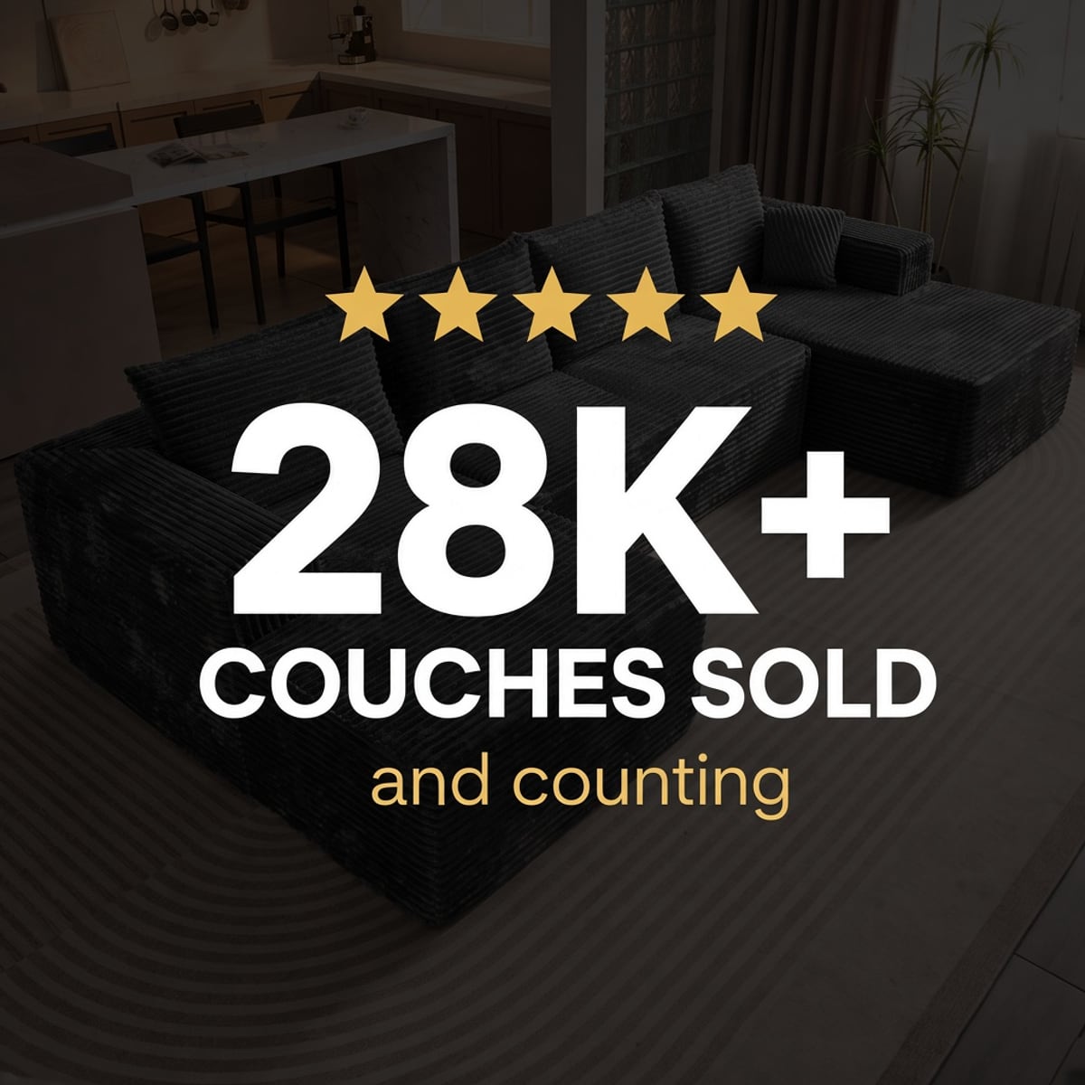 U Shape Cloud Couch 4