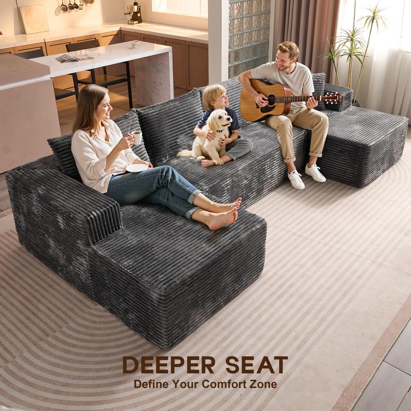 U Shape Cloud Couch